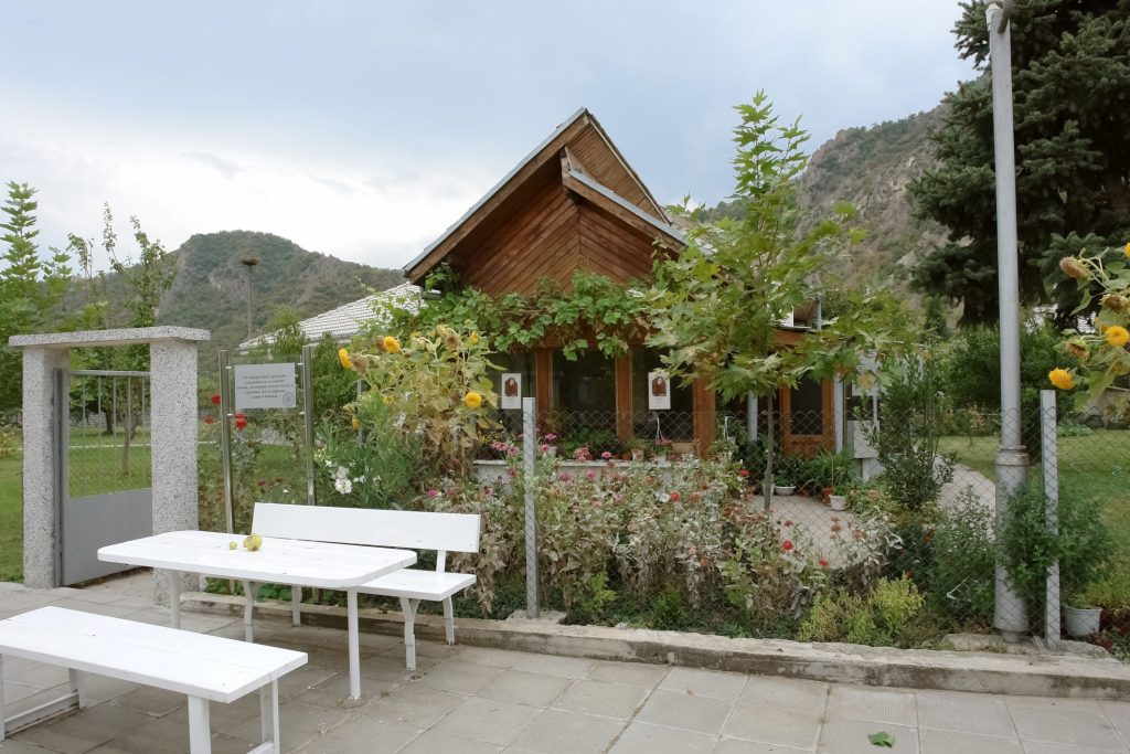 The house and memorial site of Baba Vanga in Rupite, Bulgaria